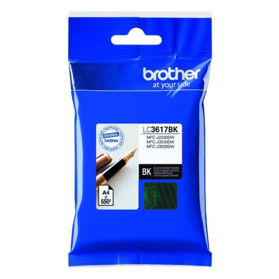 Imagem de Brother original ink LC-3617BK, black, 550str., 12,5ml, Brother MFCJ2330, 3530, 3930