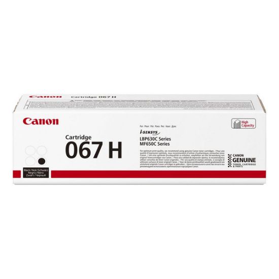 Imagem de Canon original toner 067 H BK, black, 3130str., 5106C002, Canon LBP631Cdw, LBP633Cdw, MF651Cw, MF655Cdw, MF657Cdw, O