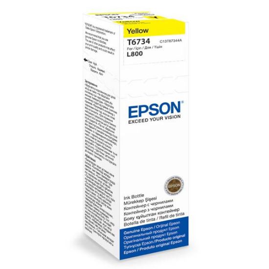 Imagem de Epson original ink C13T67344A, yellow, 70ml, Epson L800